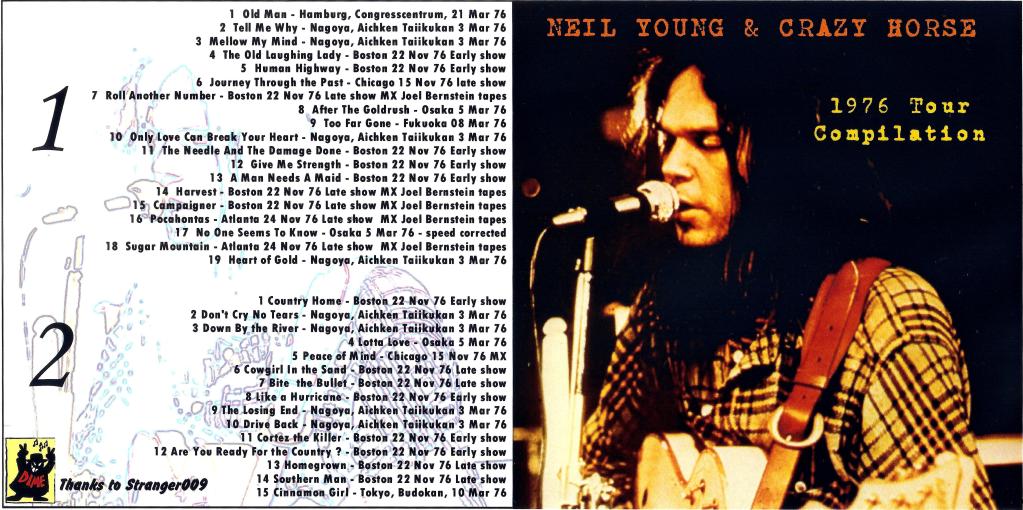 高級素材使用ブランド Neil Young OSAKA March 5,1976 ecousarecycling.com